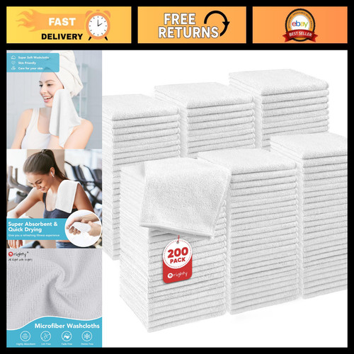 200 pack microfiber face - microfiber,