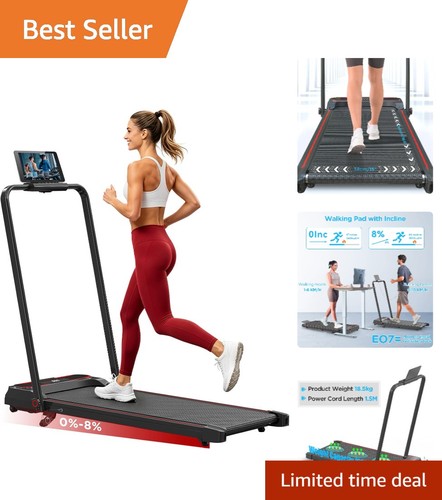 Folding treadmill with - folding,