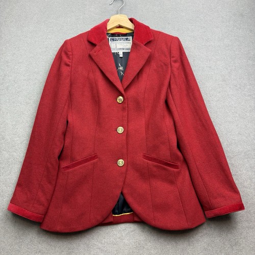 Joules tweed jacket red - 10,