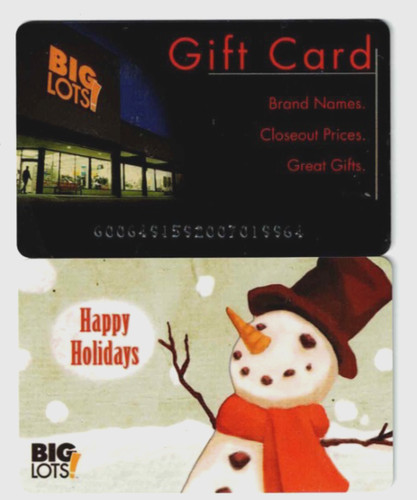 Big lots gift - lots!, of