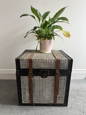 Large square trunk effect storage box