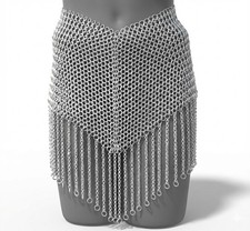 Aluminum Chainmail Skirt
