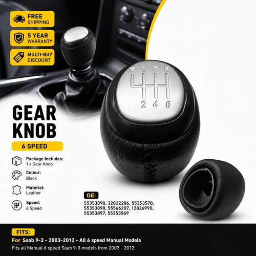 Car leather gear - gear, knob