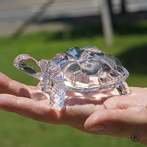 Crystal tortoise turtle idol - tortoise,