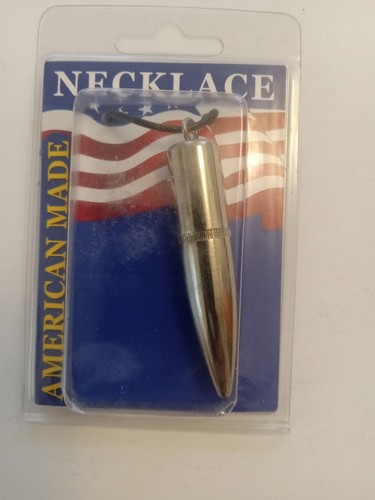 American made bullet - american, pendant