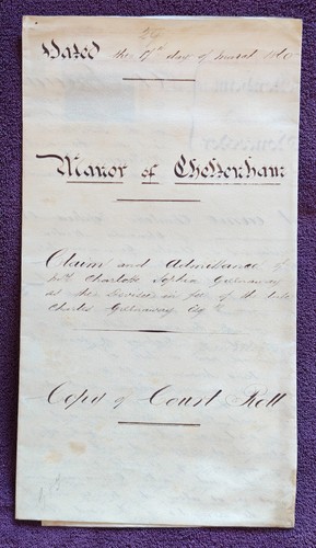 1860 cheltenham glos greenaway - cheltenham,
