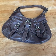 Lovely Coccinelle Brown Leather handbag 