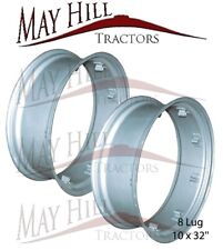 PAIR of Rear Wheel Rim 8 Lug