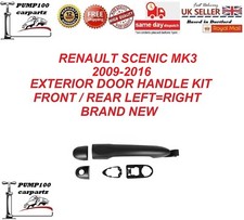 FOR RENAULT SCENIC 09-16