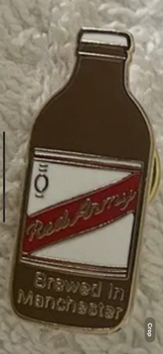 Brewed manchester badge - in,