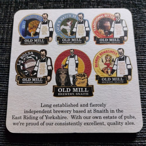 old beer mats