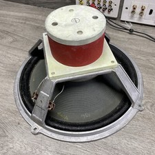 Wharfedale  12” Red Alnico Speaker 1960s. Tested Working