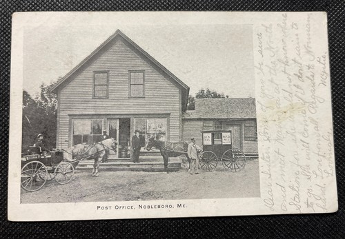 1908 nobleboro maine post - maine,