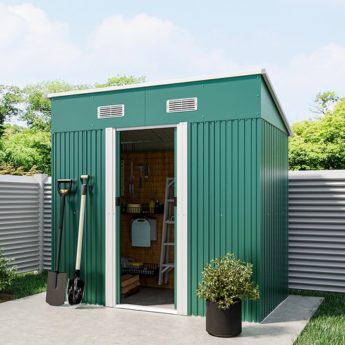4x6 flat roof steel - ft,