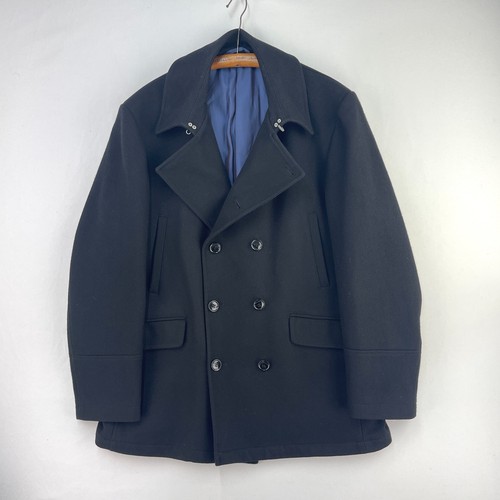 Alan paine wool peacoat - paine,