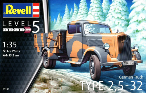 Revell german truck kit - german,