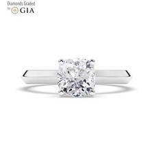 Cushion Diamond Engagement
