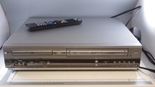 LG DV1000 VHS VCR Recorder / DVD Player Combi player with new  Remote Control