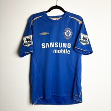 Chelsea 2005/06 Home Football Shirt Size Large Drogba 15