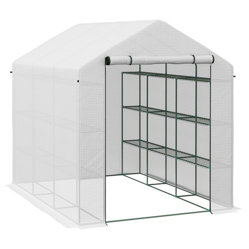 6ft walk in greenhouse - 6ft,