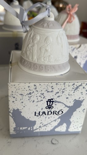 Lladro christmas bell ornament - christmas,