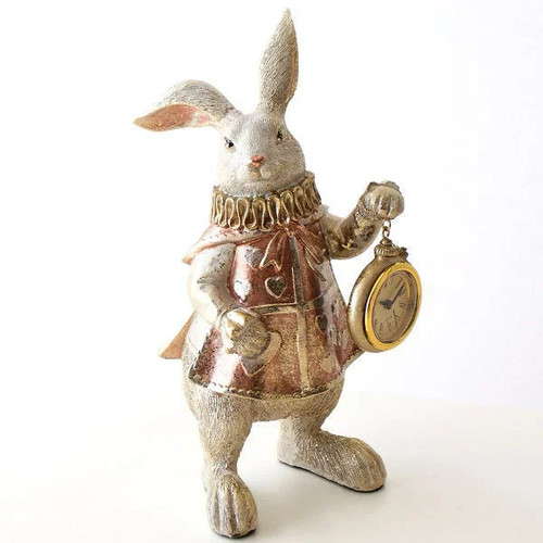 Rabbit clock wonderland - clock,
