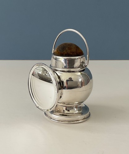 Antique solid silver novelty - antique,