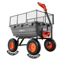 VEVOR Garden Dump Cart 1200lbs