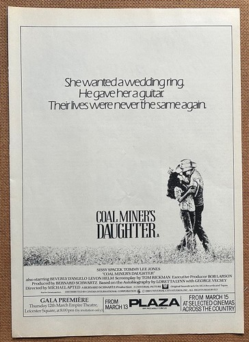 Coal miner daughter 1981 - miner's,
