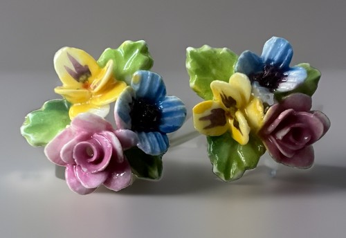 Vintage bone china floral - vintage,