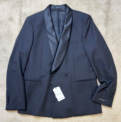 Reiss navy wool mens - navy,