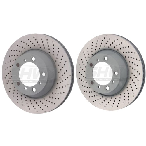 Shw rear drilled brake - brake, discs
