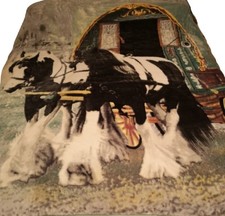 Faux Fur Mink Throw Blanket Bedspread Bed Sofa (Single, Double & King)