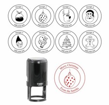 PERSONALISED ROUND CHRISTMAS
