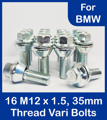 Wheel vari bolts m12 1 - bolts, 1.5