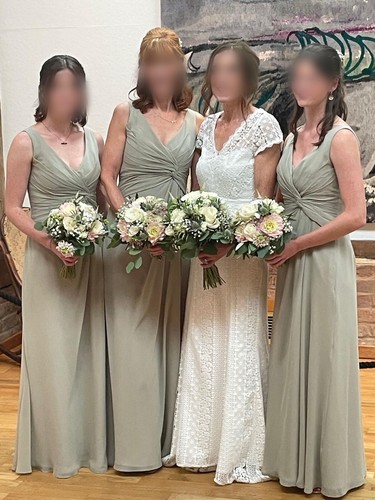 Sage green bridesmaid - 3,