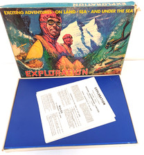 Exploration board game vintage - board,