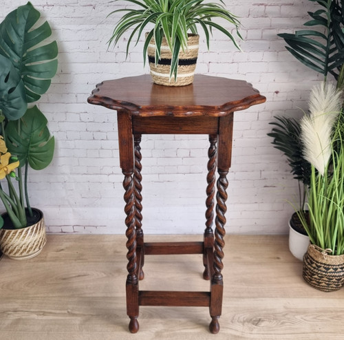 Antique oak side - antique, barley