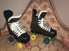 Bauer Rare Supreme Pro Quad Roller Skates Adult Size UK 6.5 EU 40