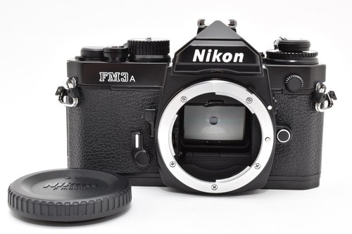 Nikon fm3a black - black, film