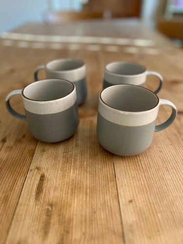 Habitat loft living mugs grey - loft,