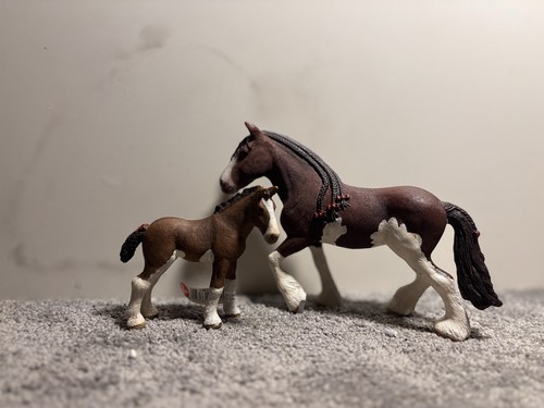 Schleich clydesdale mare - clydesdale,