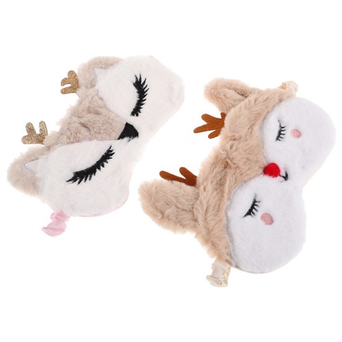 Comfortable plush sleep mask - comfortable,