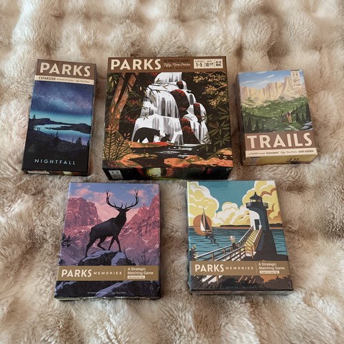 Parks board game nightfall 2 - board, nightfall,
