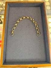heavy 9 ct gold mens bracelet