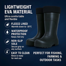 Thermal lightweight wellies - lightweight,