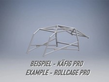 Roll bar roll cage cage bracket VW Golf 2 3 4 roll cage cage