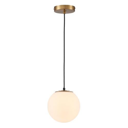 Metallic brass ceiling pendant - metallic,