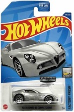 HOT WHEELS ALFA ROMEO 8C COMPETIZIONE ZAMAC WALMART EXCLUSIVE