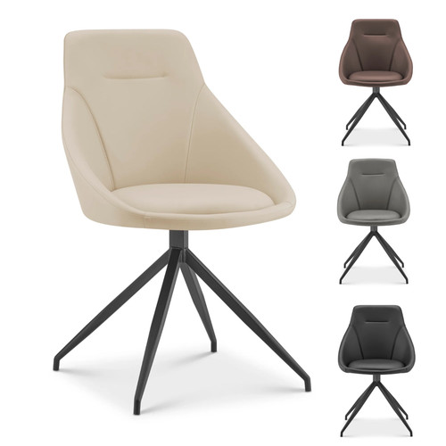 Office chair faux leather - faux,